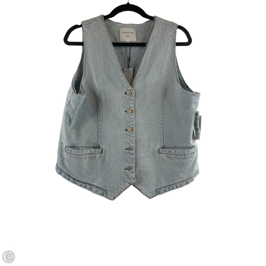 Vest Other By Habitual In Blue Denim, Size: L