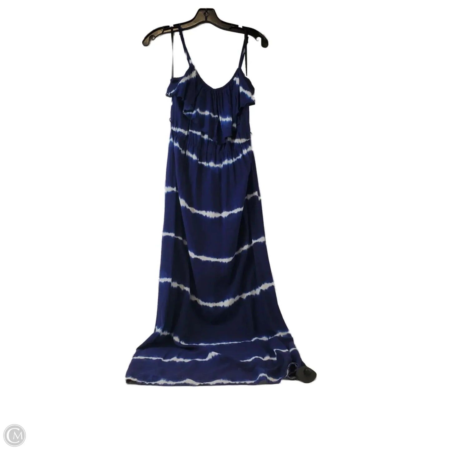 Dress Casual Maxi By Iz Byer In Blue & White, Size: S