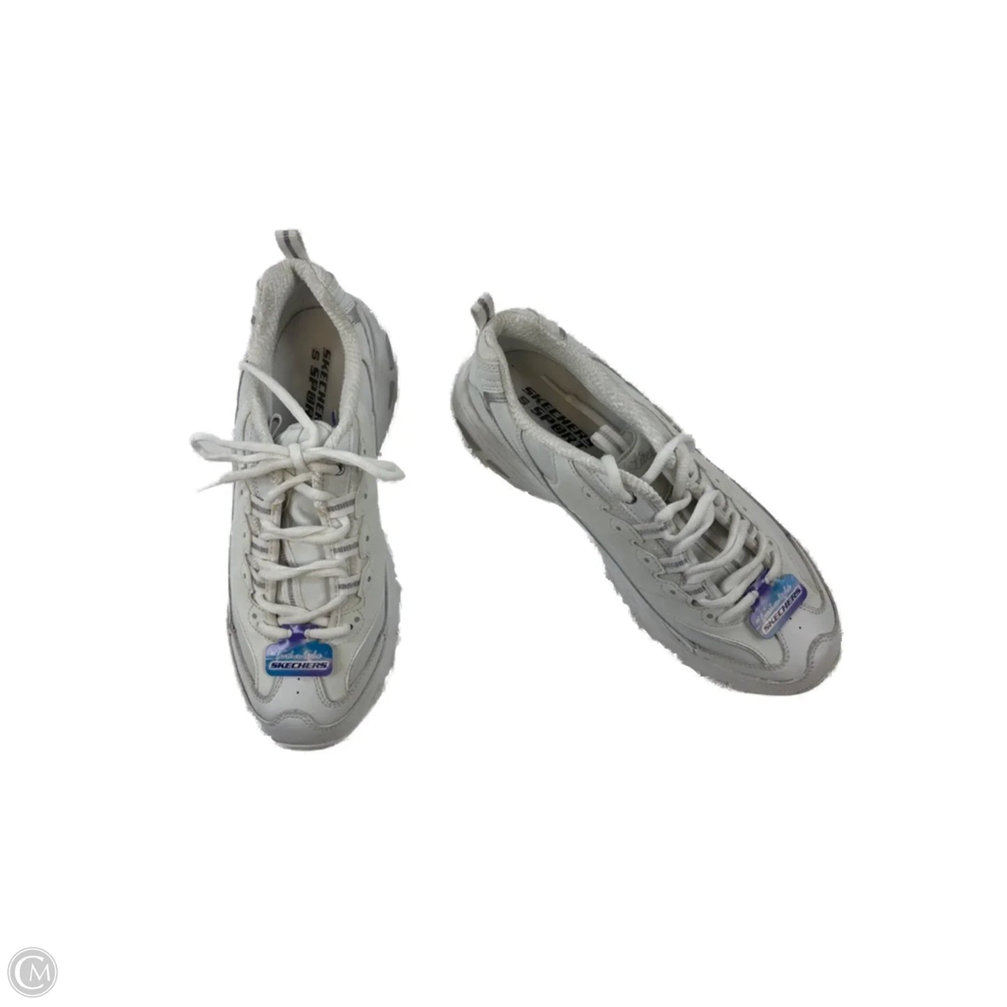 Shoes Athletic By Skechers In White, Size: 9.5