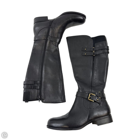 Boots Mid-calf Flats By Naturalizer In Black, Size: 8.5
