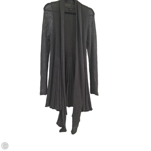 Sweater Cardigan By Torrid In Grey, Size: 1x