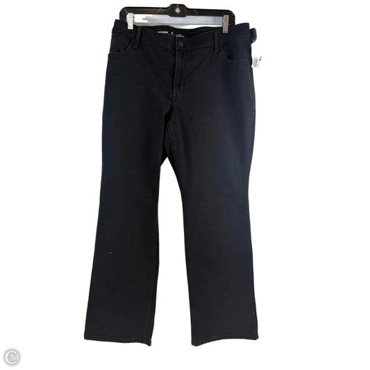 Jeans Boot Cut By Old Navy In Black, Size: 18