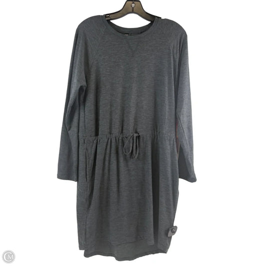 Athletic Dress By Kyodan In Grey, Size: M