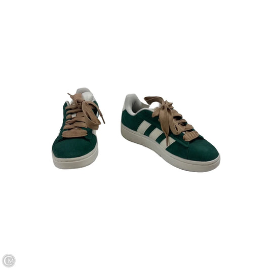 Shoes Athletic By Adidas In Green & White, Size: 6