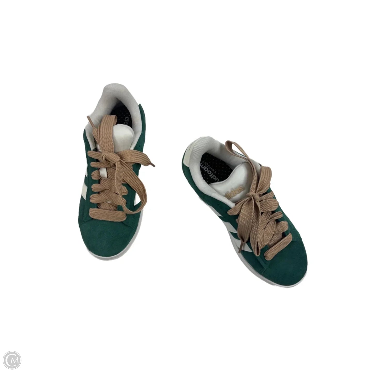 Shoes Athletic By Adidas In Green & White, Size: 6