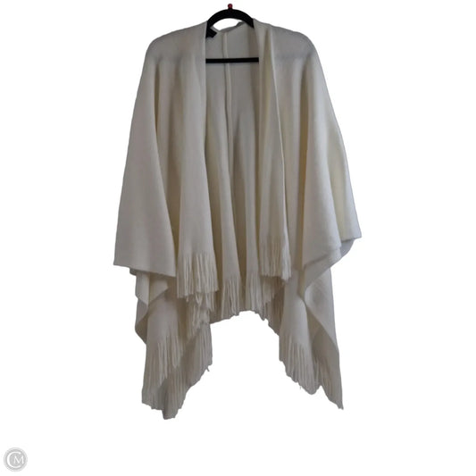 Poncho By New York And Co In Cream, Size: Osfm
