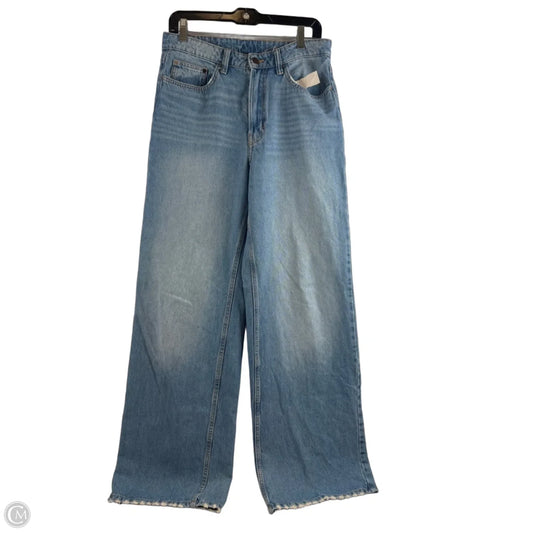 Jeans Wide Leg By Clothes Mentor In Blue Denim, Size: 8