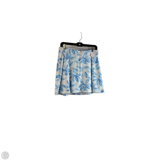Athletic Skort By Mary Square In Blue & White, Size: 4