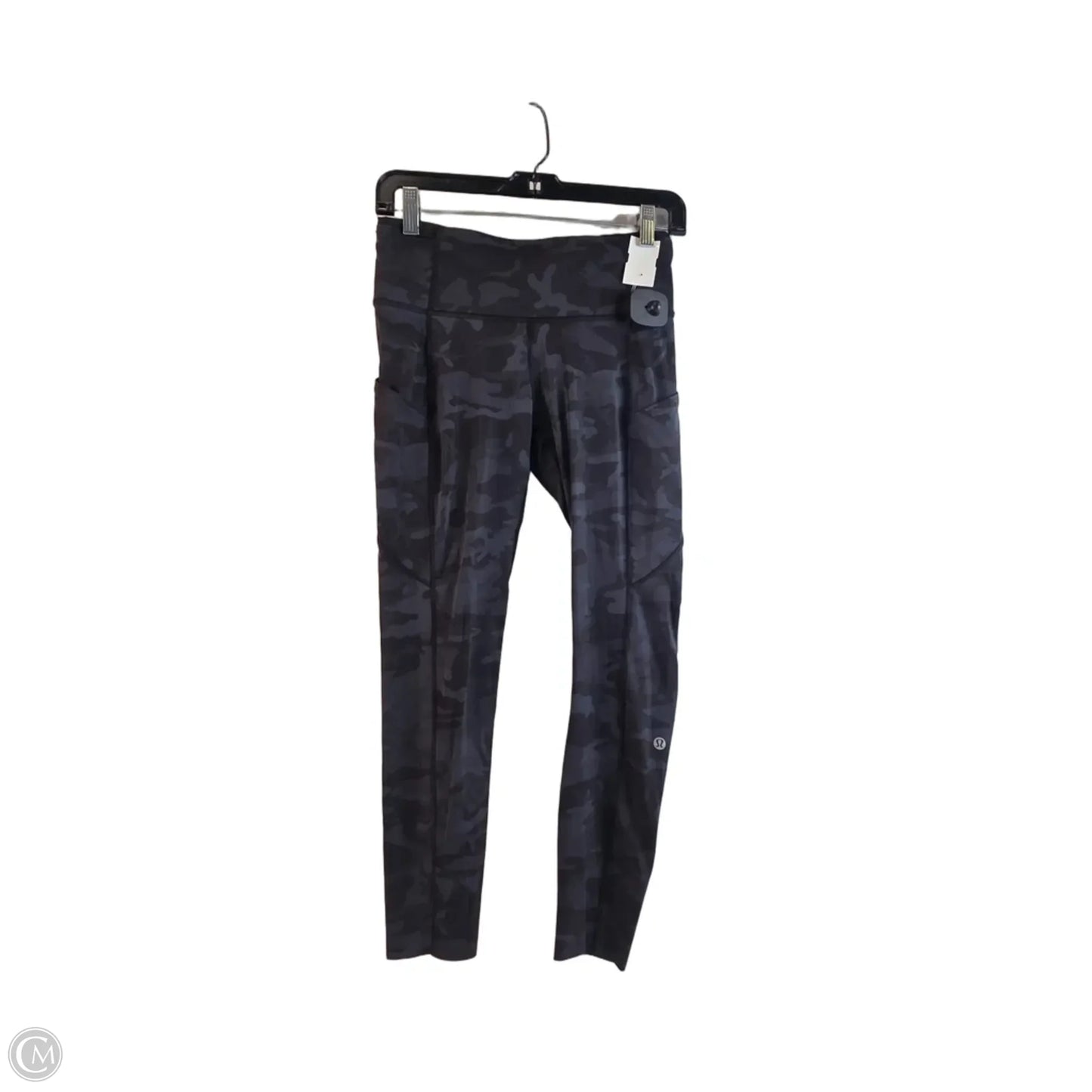 Athletic Leggings By Lululemon In Camouflage Print, Size: S