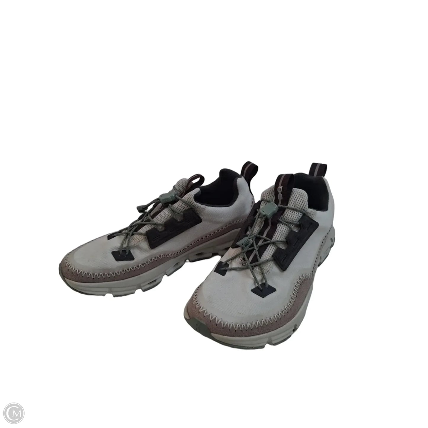 Shoes Athletic By Clothes Mentor In Tan & White, Size: 7