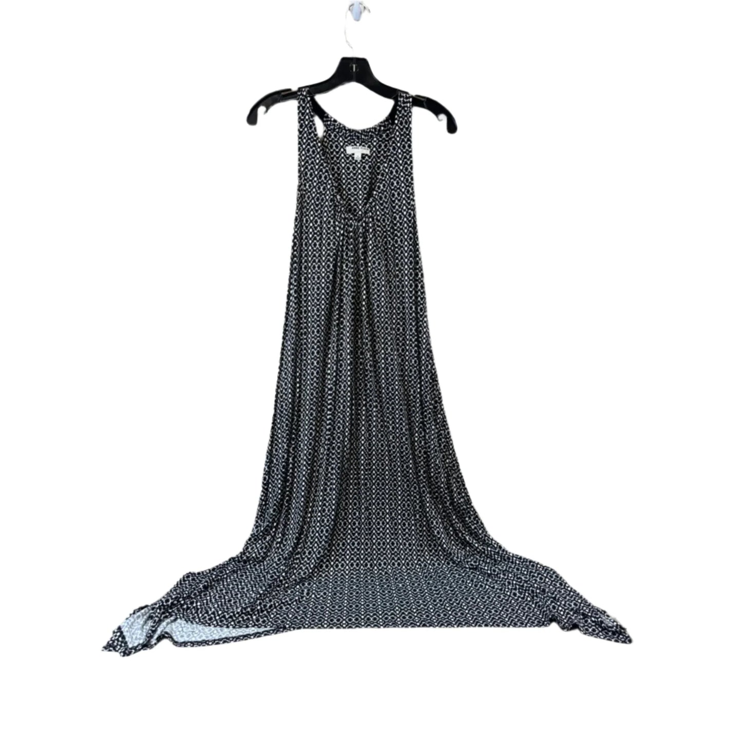 Dress Casual Midi By Anne Klein In Black & White, Size: M