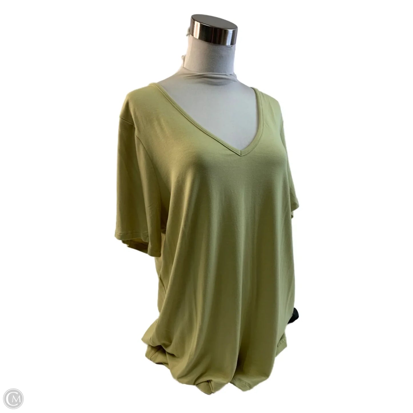 Top Short Sleeve Basic By Old Navy In Green, Size: L
