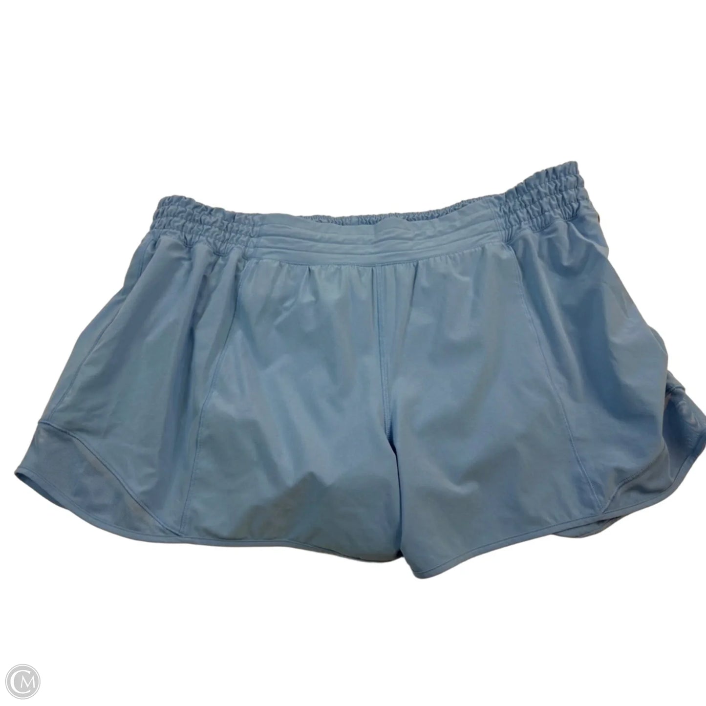 Athletic Shorts By Lululemon In Blue, Size: 16