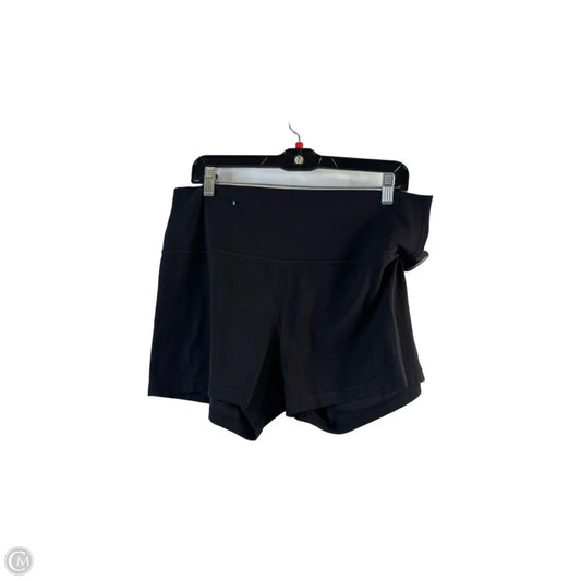 Athletic Shorts By Lululemon In Black, Size: 16