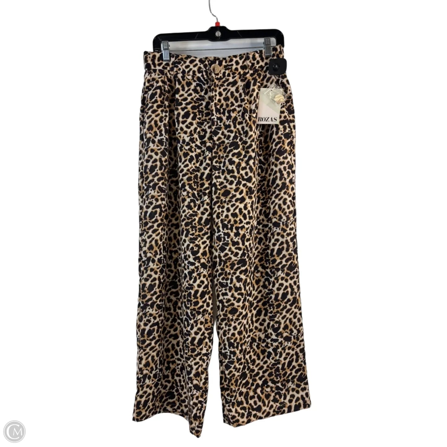 Pants Wide Leg By Clothes Mentor In Animal Print, Size: 12