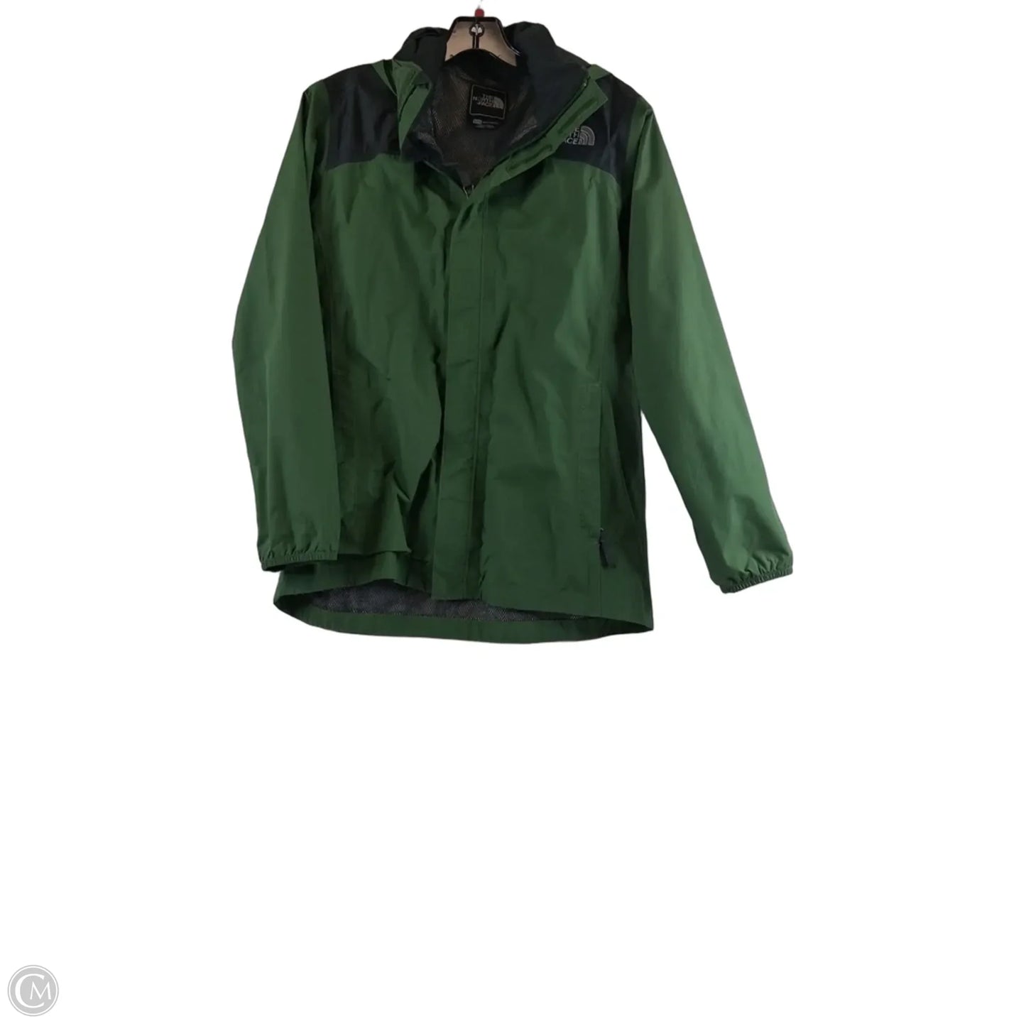 Jacket Windbreaker By The North Face In Green, Size: Xl