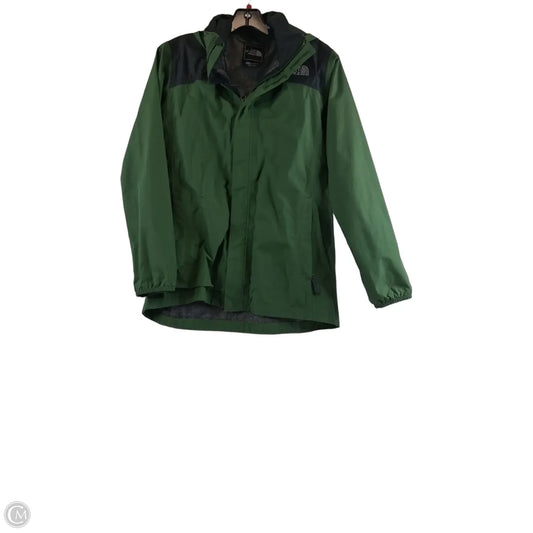 Jacket Windbreaker By The North Face In Green, Size: Xl