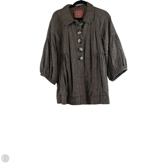 Coat Other By Free People In Bronze, Size: M
