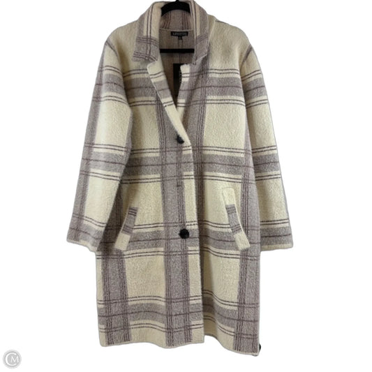 Coat Other By Clothes Mentor In Cream & Tan, Size: Xl