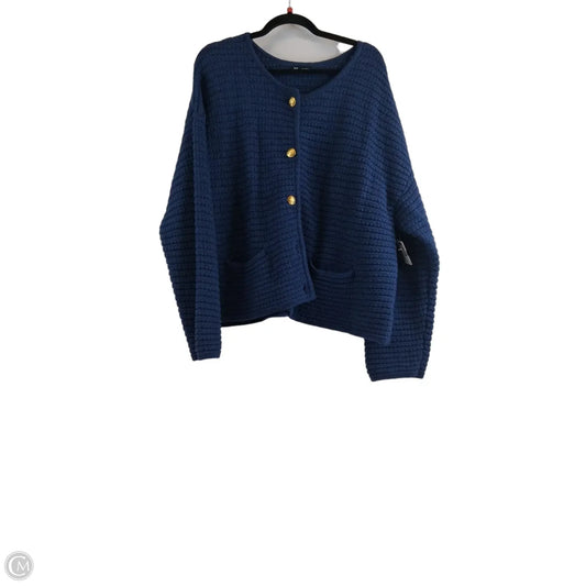 Sweater By Gap In Blue, Size: Xxl