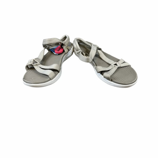 Sandals Sport By Skechers In Taupe, Size: 11