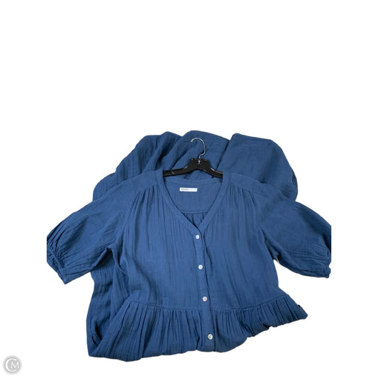 Dress Casual Maxi By Sonoma In Blue, Size: L