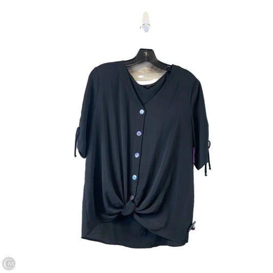 Top Short Sleeve By Alyx In Black, Size: L