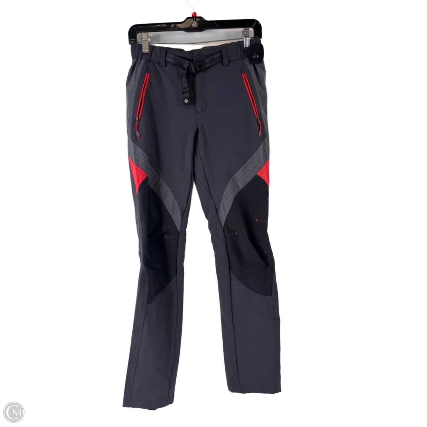 Athletic Pants By Columbia In Grey & Pink, Size: M
