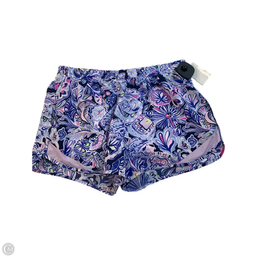 Shorts Designer By Lilly Pulitzer In Pink & Purple, Size: S