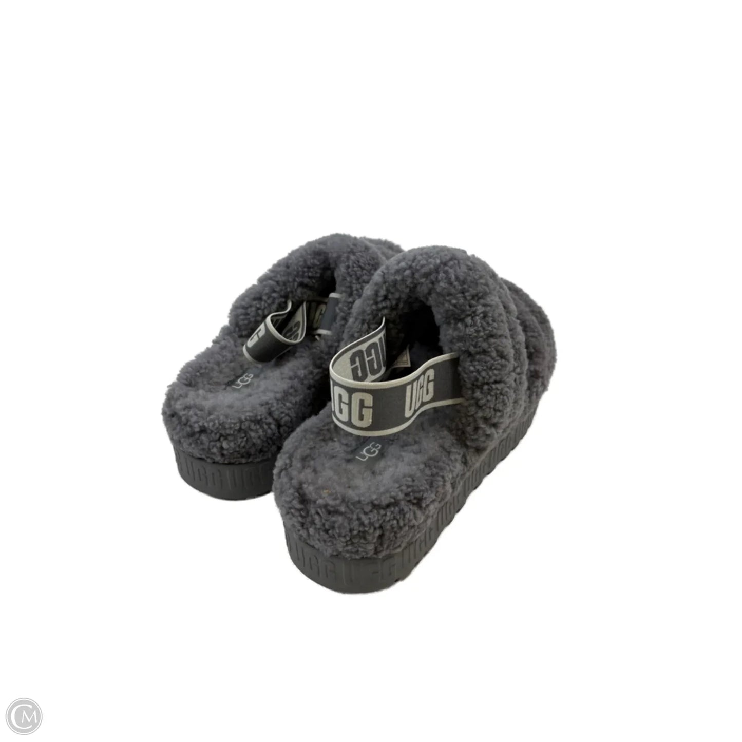 Sandals Designer By Ugg In Grey, Size: 9