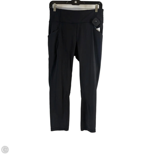 Athletic Leggings Capris By Lululemon In Black, Size: M