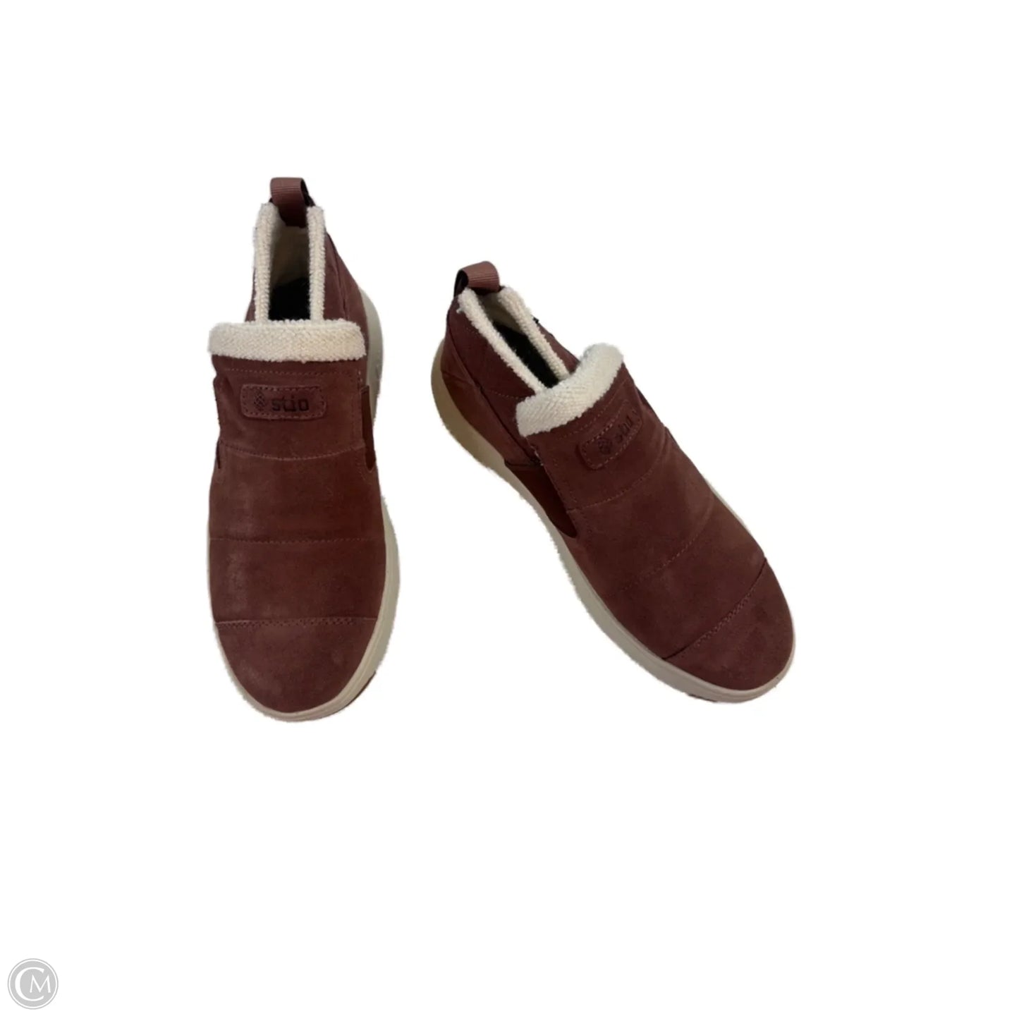 Shoes Flats By Clothes Mentor In Maroon, Size: 7.5