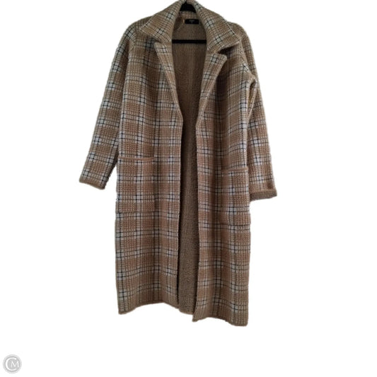 Sweater Cardigan By T Tahari In Beige, Size: Sp