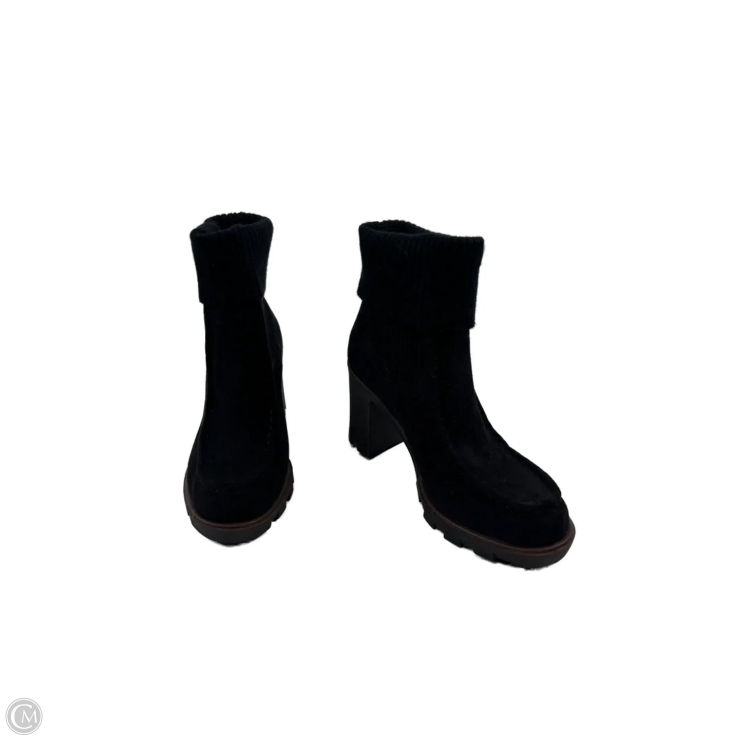 Boots Ankle Heels By Sonoma In Black, Size: 8