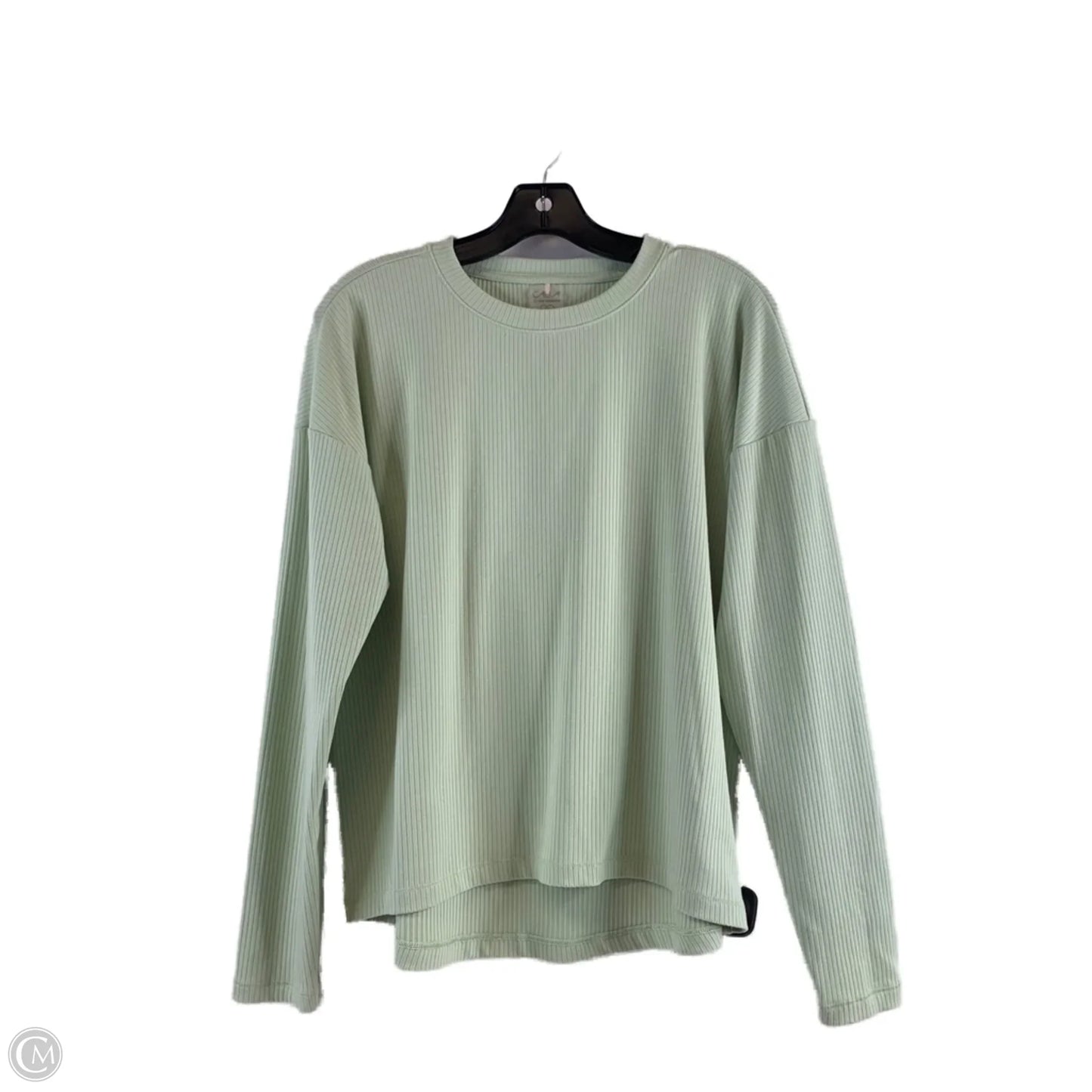Top Long Sleeve Basic By Calia In Green, Size: M