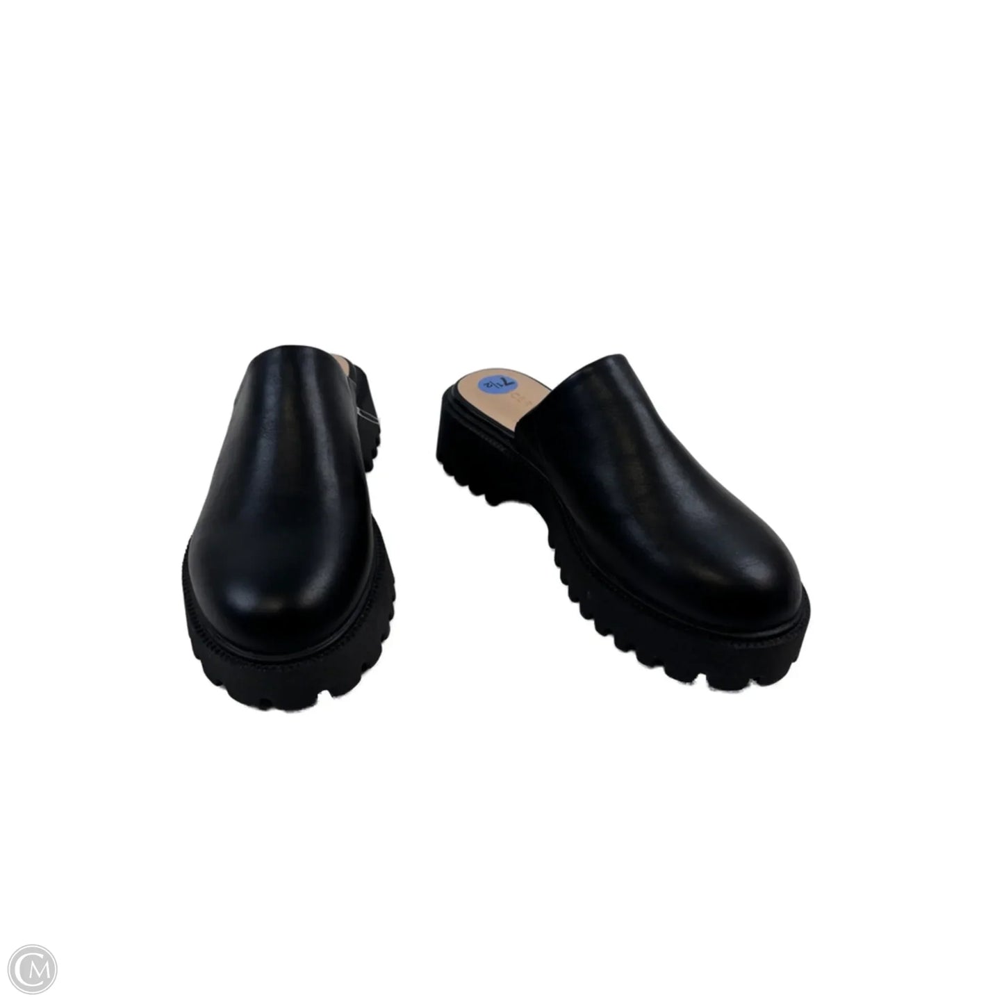 Shoes Heels Block By Clothes Mentor In Black, Size: 7.5