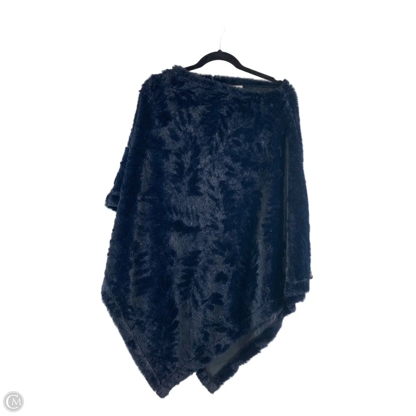 Poncho By Do Everything In Love In Blue, Size: Osfm