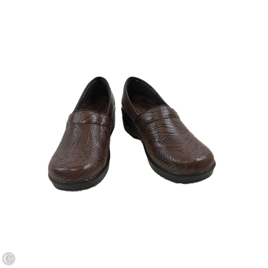 Shoes Heels Block By Clothes Mentor In Brown, Size: 9
