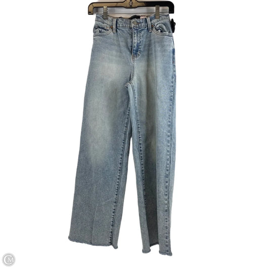 Jeans Wide Leg By Bcbg In Blue Denim, Size: 0