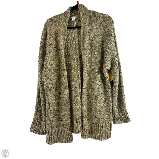Sweater Cardigan By J. Jill In Green, Size: S