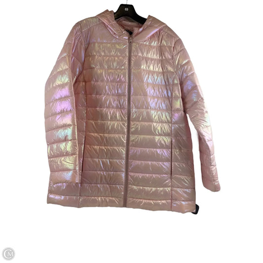 Jacket Puffer & Quilted By Torrid In Pink, Size: 1x