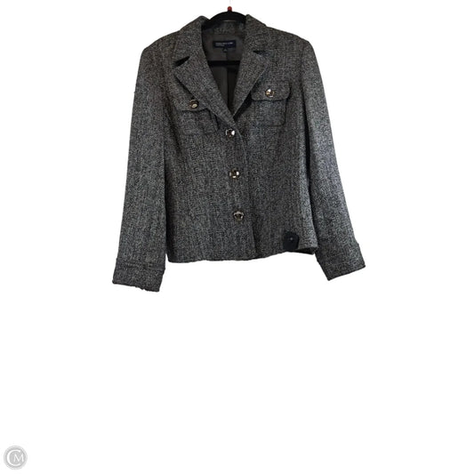 Blazer By Jones New York In Grey, Size: Xl