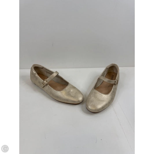 Shoes Flats By Dr Scholls In Gold, Size: 11