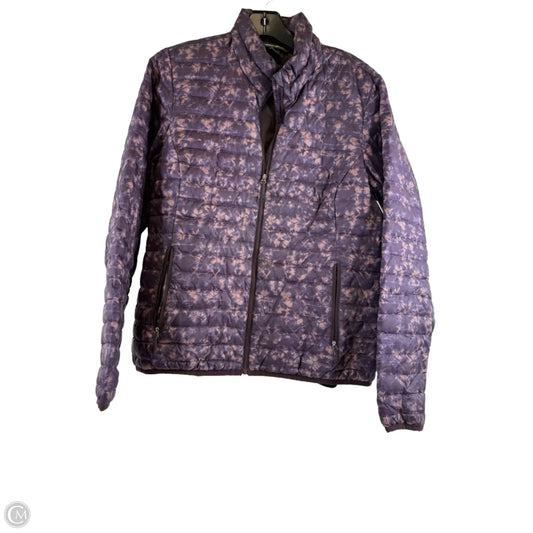 Jacket Puffer & Quilted By Eddie Bauer In Purple, Size: S