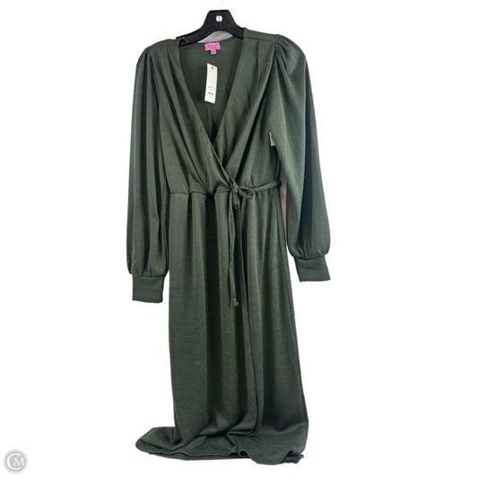 Dress Casual Maxi By Mi Ami In Green, Size: S