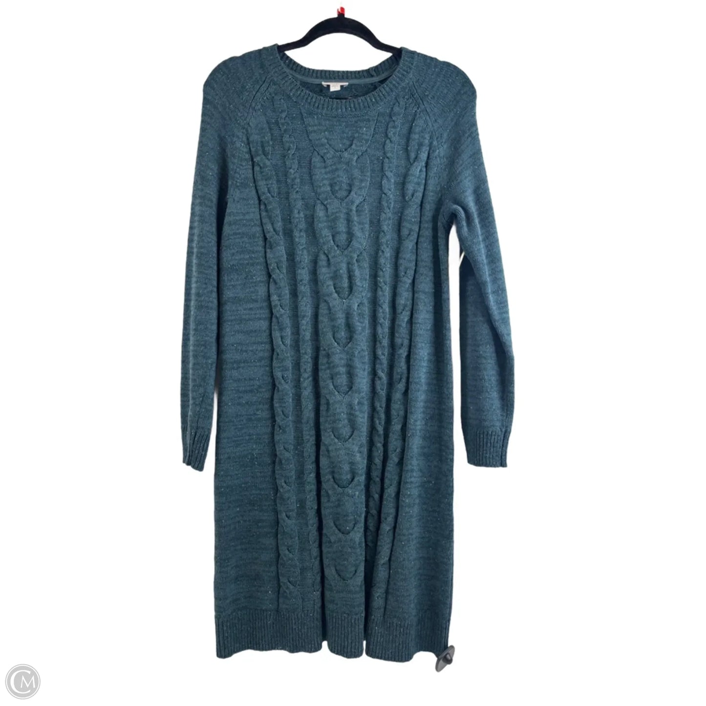 Dress Sweater By J. Jill In Teal, Size: S