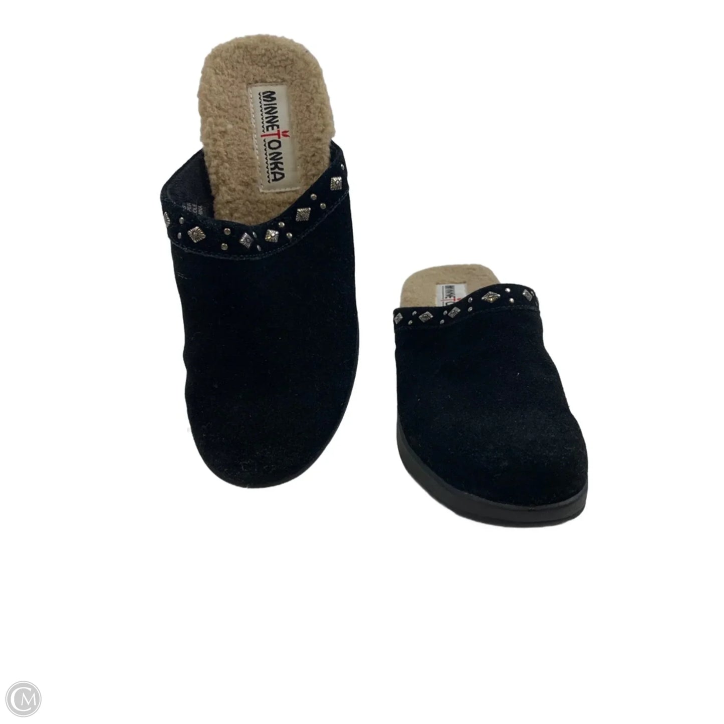 Shoes Heels Block By Minnetonka In Black, Size: 6
