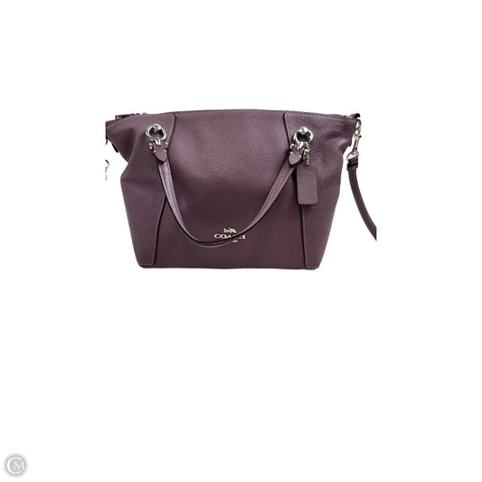 Handbag Designer By Coach, Size: Medium