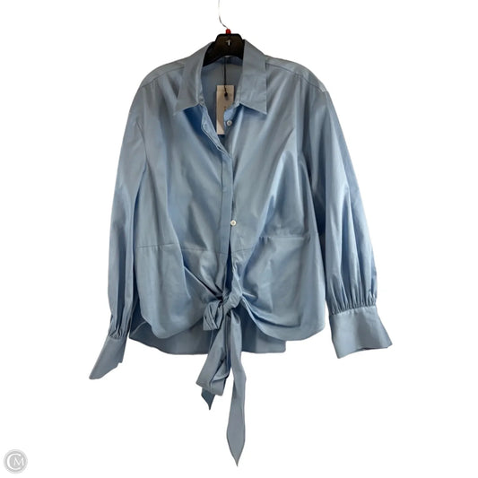 Top Long Sleeve By Clothes Mentor In Blue, Size: L