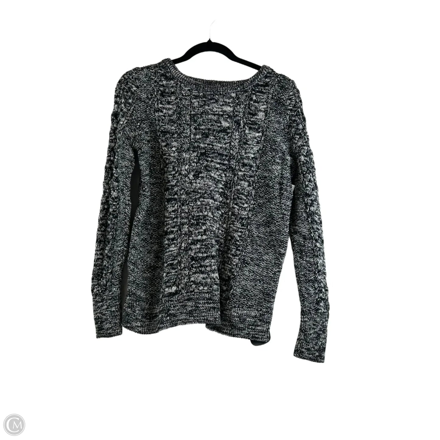 Sweater By Gap In Black & White, Size: M